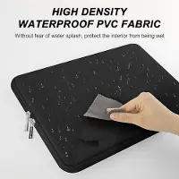Famanu - 15-16 inch leren laptophoes met elegante uitstraling, geschikt voor Pro laptops