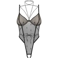 Obsessive - Freedom Anniverse Special Kruisloze Teddy - Zwart