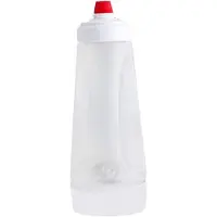 Famanu - Pannenkoekenbeslagdispenser met Mengbal, mixerfles met RVS garde bal, doseerfles voor cupcakes, pannenkoeken, muffins en crêpes, wit