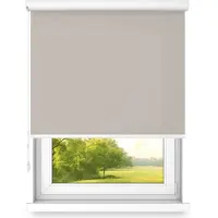 Time4blinds Vrijhangend Rolgordijn in Aluminium Cassette – Keukenzonwering voor Ramen – Slaapkamerjaloezieën voor Ramen – Rolluiken voor Ramen voor Binnen – 1200x1900mm – Lichte Koffie – Rechtszijdig