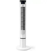 Black & Decker Torenventilator BXEFT49E - Afstandsbediening - LED-Display - Timer