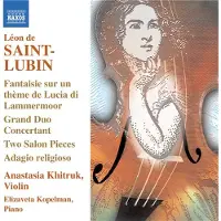 OUTHERE Anastasia Khitruk & Elizaveta Kopelman - Saint-Lubin: Works For Violin Volume 1 (CD)
