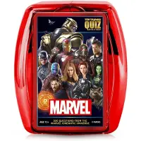 Marvel quiz spel Top Trumps Cinematic Universe kaartspel.