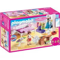 Playmobil Dollhouse Slaapkamer met mode ontwerphoek - 70208