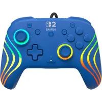 Turtle Beach Afterglow Wave Wired - Blue Controller Nintendo Switch 2 Blauw