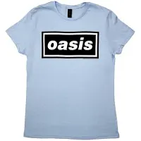 Oasis T-Shirt Decca Logo Femme Bleu - Taille XXL