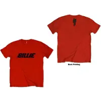 Born In France T-shirt Billie Eilish Racer & Blohsh Uni RED