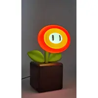 Paladone Super Mario Fire Flower LED Lamp, Officieel Gelicentieerde Nintendo Bureaulamp voor Gamers, USB‑Aangedreven Woondecoratie Cadeau –