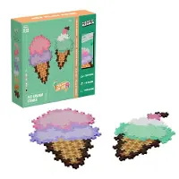 Plus plus - Puzzle by Number - Ice Cream Cones ijsjes maken - 250 stukjes – 4346 – Puzzel en Bouwspeelgoed in één - 3D puzzel vanaf 5 jaar