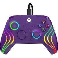 PDP Afterglow WAVE - Gaming Controller - RGB - Programeerbare Knoppen - Xbox Series X|S - Paars