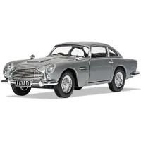 Ginza.se Modelauto - Aston Martin DB5 - James Bond - zilverkleurig - schaal 1:36