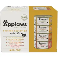 Applaws Kip Multipack Katten Snack 70g 16 Eenheden