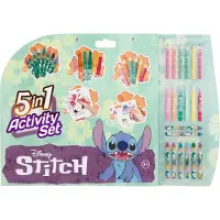 Disney Stitch - 5-in-1 Coloring & Activity Set (ST24306V)