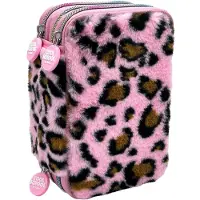 Tinka Leopard Rosa (8 804206) Triple Pocket Etui