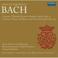 OUTHERE Arcis-Vocalisten München, Barockorchester Lárpa Festante, Thomas Gropper - J.S. Bach: Kantaten Bwv 12 & 147 (CD)