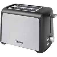 Tristar Broodrooster BR-1058 - 800W - 7 Bruiningsniveau's - 2 Broodsleuven voor 2 boterhammen - RVS