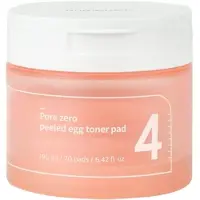Numbuzin No.4 Pore Zero Peeled Egg Toner Pad - 190 ml / 70 pads