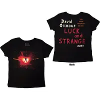 Ginza.se David Gilmour - Luck & Strange Stage Shot Dames T-shirt - S - Zwart