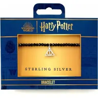 Ginza.se Harry Potter Halfedelstenen Armband met Zilveren Deathly Hallows Bedel