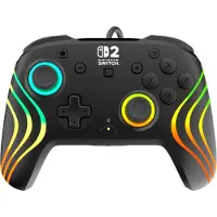 Turtle Beach Manette gaming filaire Afterglow Wave Noir pour Nintendo Switch 2