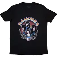 Ginza.se Ramones - Vintage Wings Photo Dames T-shirt - XL - Zwart