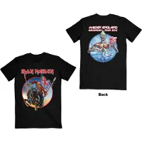 Ginza.se Iron Maiden - Euro Tour Heren T-shirt - S - Zwart