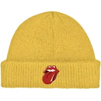Ginza.se The Rolling Stones - 72 Tongue Beanie Muts - Geel