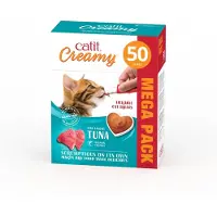 Catit - Creamy Premium Treat for Cats - Tuna - Mega Pack (50x10g)