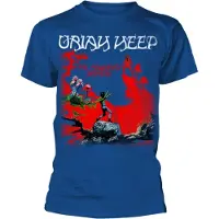 Ginza.se Uriah Heep Heren Tshirt -M- The Magicians Birthday Blauw
