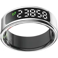 NOLATR Smart Ring ELITE VUE - Size 11 - Zilver