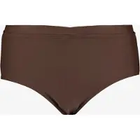 Osaga dames high waist hipster bikinibroekje bruin maat XL