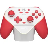 GameSir Super Nova Switch-spelcontroller met tri-modeconnectiviteit - rood en wit