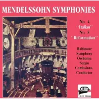 Ginza.se Baltimore Symphony Orchestra & Sergiu Comissiona - Bartholdy: Symphonies No.4 "Italian" No.5 "Reformation" (CD) (Remastered)