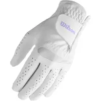 Wilson - Feel Plus Dames Golfhandschoen Linkerhand Large – Comfortabele Synthetische Golfhandschoen