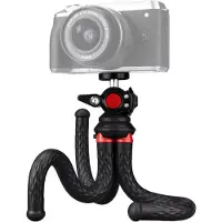 Famanu – Flexibel mini statief voor camera en smartphone, licht reisstatief voor bureau en tafelgebruik
