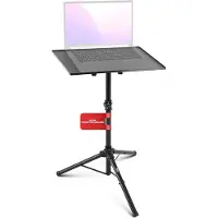 Famanu – Projectorstandaard - Laptop Stand met Verstelbare Hoogte en Hoek Tripod - Laptophouder - Geschikt voor Laptops - en Projector - Perfect voor Podium en Studio