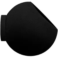 AYTM Globe wandbloempot Ø21 cm Black