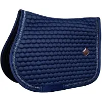 Kentucky Horsewear Zadeldek Glitter Band Jumping Pony Navy