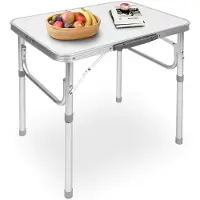 Famanu – Campingtafel - inklapbare aluminium tafel - klaptafel - tuintafel - bijzettafel - werktafel - balkontafel - reistafel - vouwtafel - picknickta