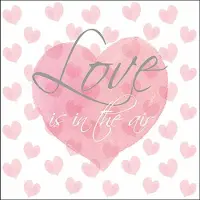 Ambiente - Lunch servetten - Love Letters