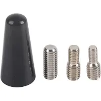 Famanu - Universele aluminium dakantenne 3 cm, met adapter – Zilver
