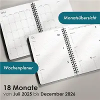 Famanu - 2026, A4, afsprakenkalender, lerarenplanner, studentenplanner, universitaire planner 2025-2026, weekplanner, boekkalender, agenda,...