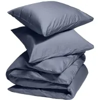 Yumeko Dekbedovertrek set Katoensatijn 260x220 Blauw - Eco, Bio & Fairtrade
