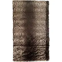 AWR Fashionable Fleece Dames Sjaal / Thermo Scarf | Ronde Warme Sjaal - Bruin
