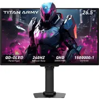 TITAN ARMY G2785S gamingmonitor QD‑OLED 240Hz 0,03ms 1440p HDR10 1.5M:1
