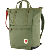 Fjällräven Rugzak 'High Coast' olijfgroen / watermeloen rood / wit