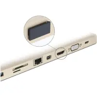 DeLOCK stofkap voor HDMI A-aansluiting zonder handvat 10 stuks zwart -