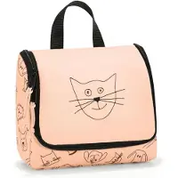 Famanu – Toilettas S Kids IO - waszak - roze - 18 cm - cosmeticakoffer - duurzaam materiaal - praktisch voor kinderen - geschikt voor op reis of schoolgebruik