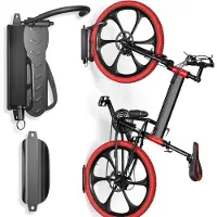 Markenlos - Draaibare fietshanger voor verticale opslag, antislip ontwerp, draagvermogen 30 kg