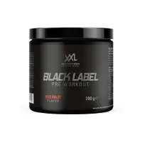 XXL Nutrition Black Label Pre Workout Red Fruit 390 gram